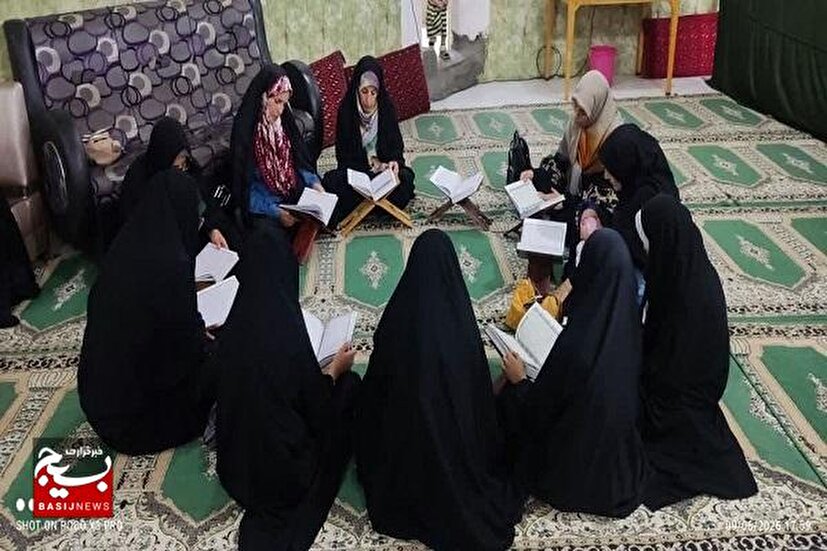 برگزاری آموزش روان‌خوانی قرآن در پایگاه حنانه