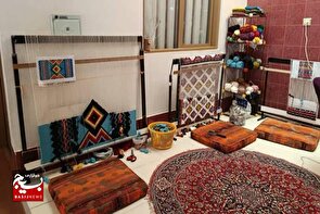 تولید ۳۲۰۰ متر مربع فرش و گلیم دست‌باف، توسط مددجویان البرزی، در سال ۱۴۰۴