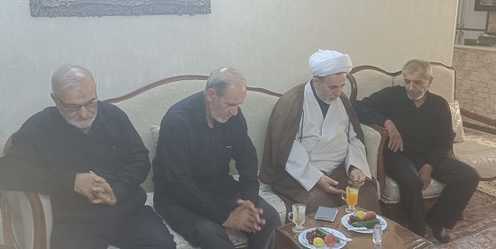 دیدار و سرکشی مسئولین سازمان بسیج پیشکسوتان از خانواده شهید میلاد نماینده + تصاویر