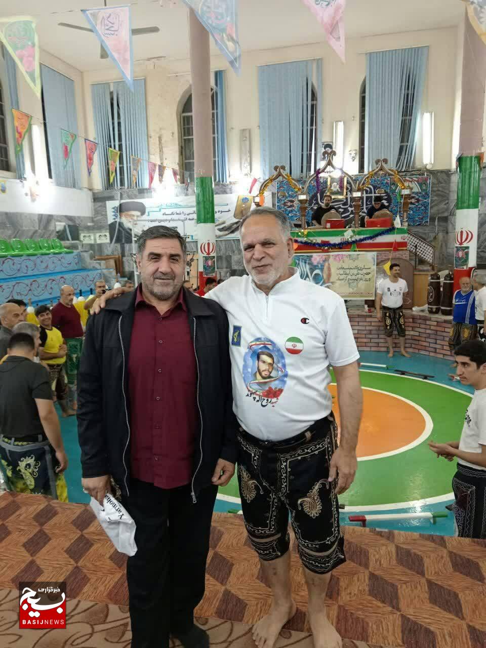 آیین وداع با مرشد پیشکسوت و جانباز دفاع مقدس در خرم‌آباد برگزار شد + تصاویر
