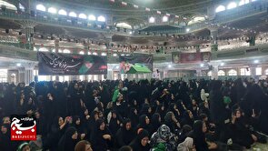 مراسم شیرخوارگان حسینی در بام ایران