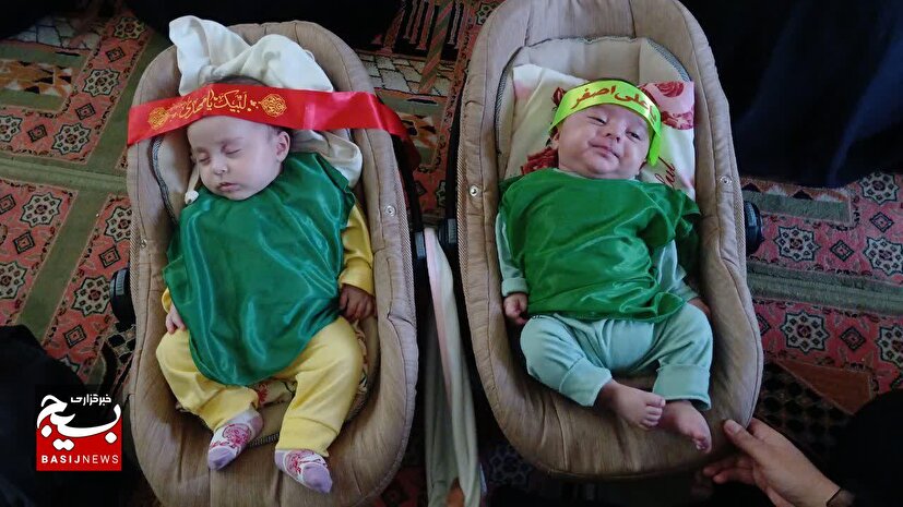 همایش شیرخوارگان حسینی در خمین با حضور پرشور مادران و نوزادان برگزار شد