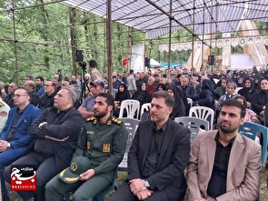 هجدهمین یادواره شهدای ترور و هشت بهشت دالخانی رامسر برگزار شد