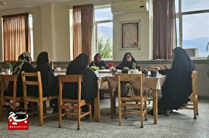کتابخانه‌ی روستای شلدره ساری میزبان گروه جهادی عصرِخدمت بود