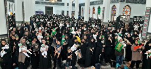مادران گیلانی با حضرت رباب (س) همدردی کردند
