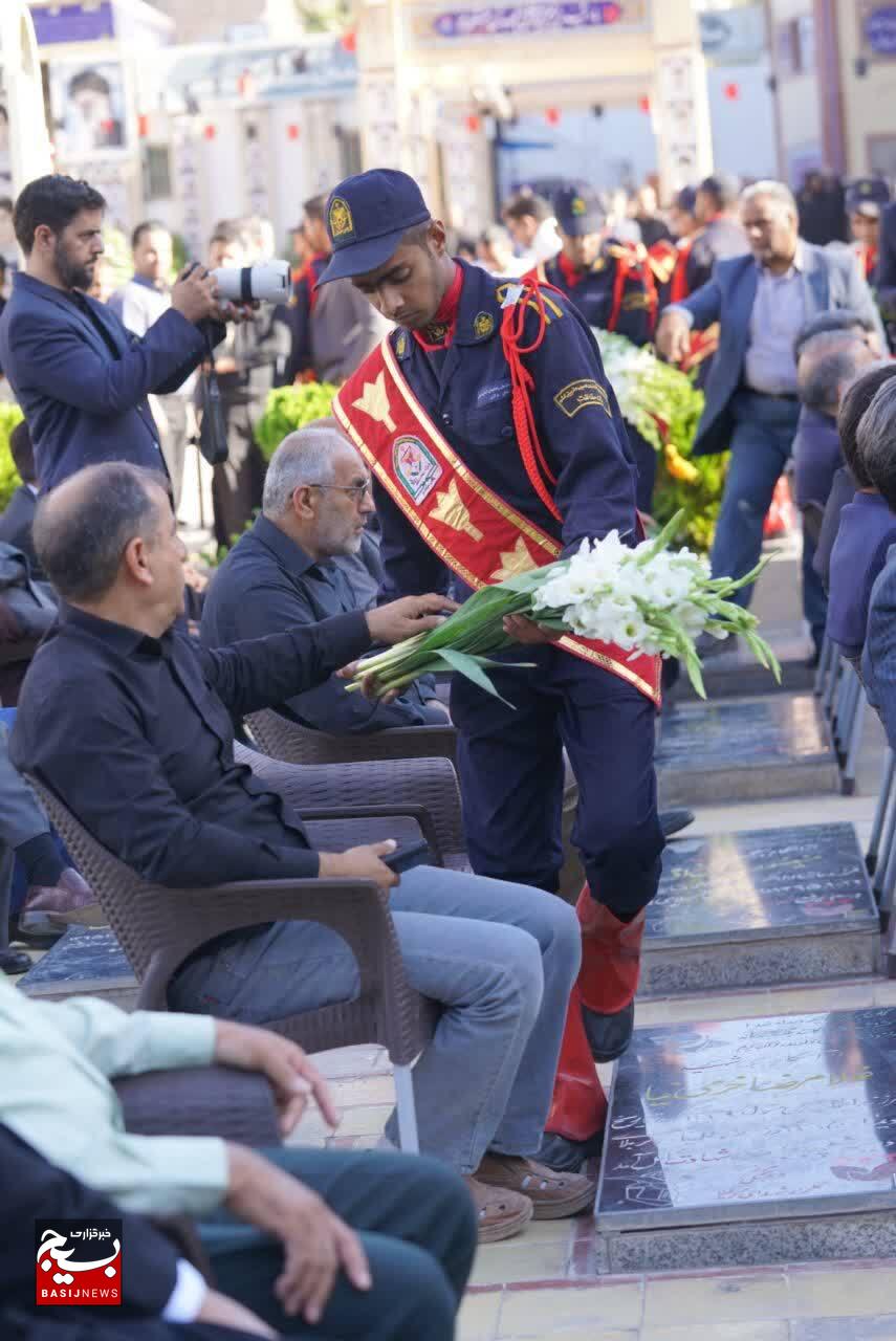 تجدید پیمان مسئولان قضایی کرمان با شهدا