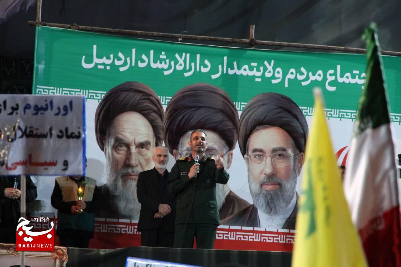 سردار غضنفری: تهدیدات ایران، قطعی و عملیاتی است