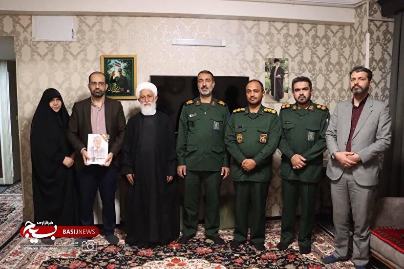 دیدار سردار عمومهدی با خانواده معظم شهدا