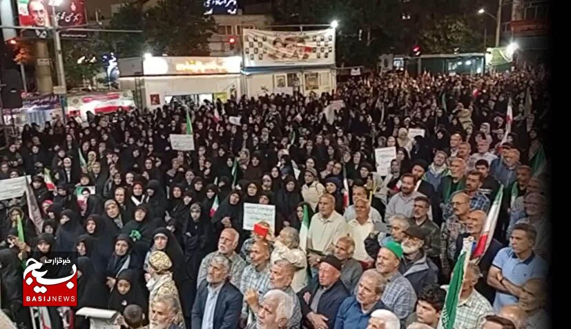 موج ۸۸ «شب‌های اقتدار»، شاهرود را در حمایت از مدافعان ولایت به صحنه کشاند