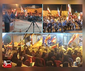برگزاری مراسم بیعت بارهبری در اجتماع مردم ولایتمدار شهرزهره هندیجان