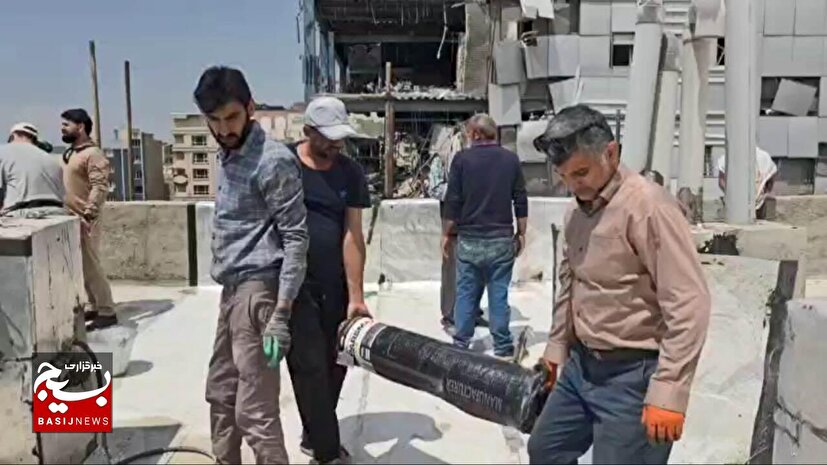 حضور گروه ۱۴ نفره جهادی شهید ناوچه در تهران
