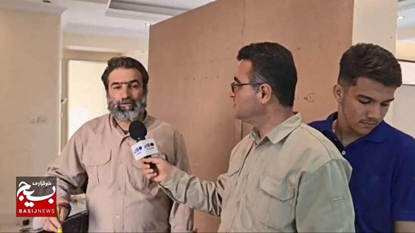 تخصص و ایثار جهادگران رامسری در عملیات بازسازی