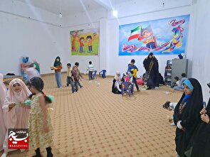 برپایی مواکب و مهد کودک درمراسم دعای عرفه + عکس.