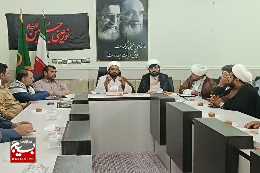 دیدار مردمی حجت‌الاسلام والمسلمین مجتبی بامری امام جمعه سراوان