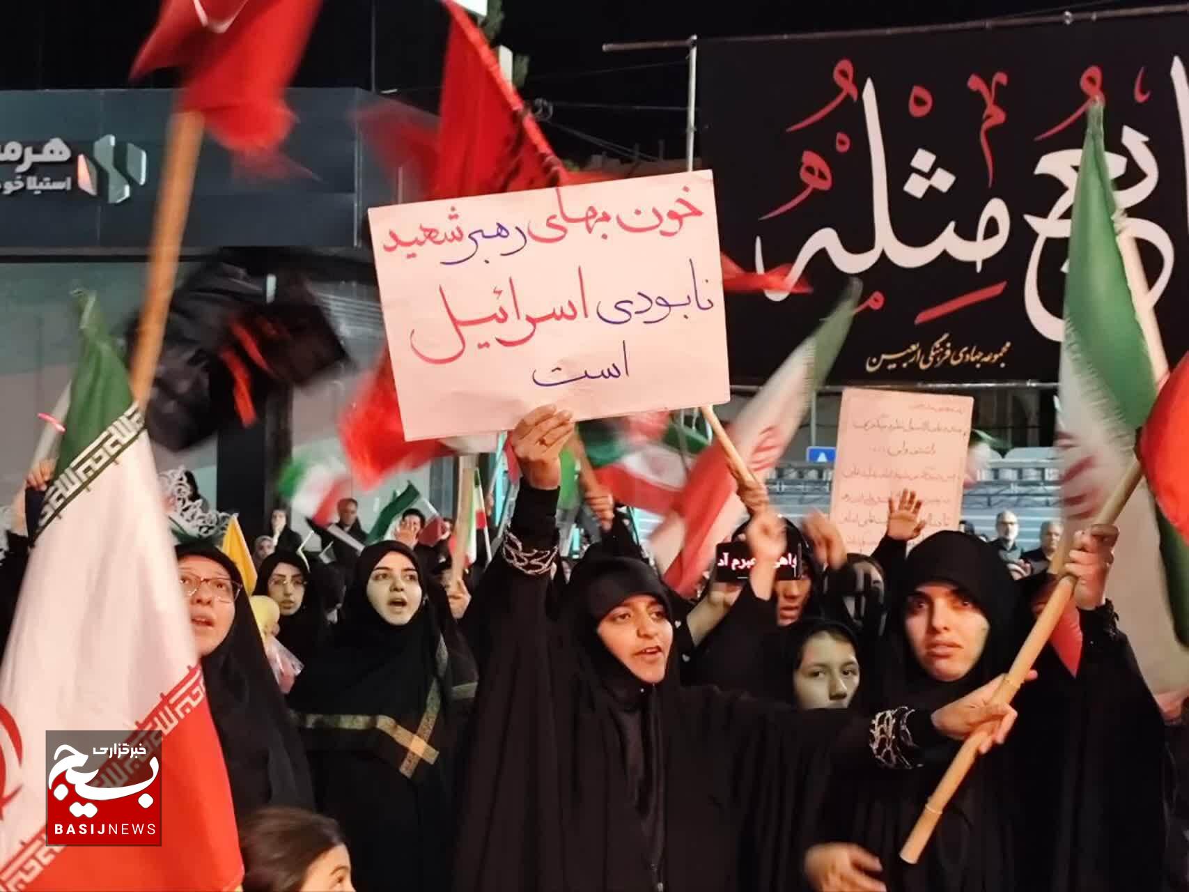 در شب هفتم محرم؛ میدان کوثر غرق در عزا و عشق حسینی