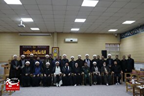 آیین تکریم و معارفه معاون تعلیم و تربیت بسیج سپاه انصارالمهدی (عج) استان زنجان 