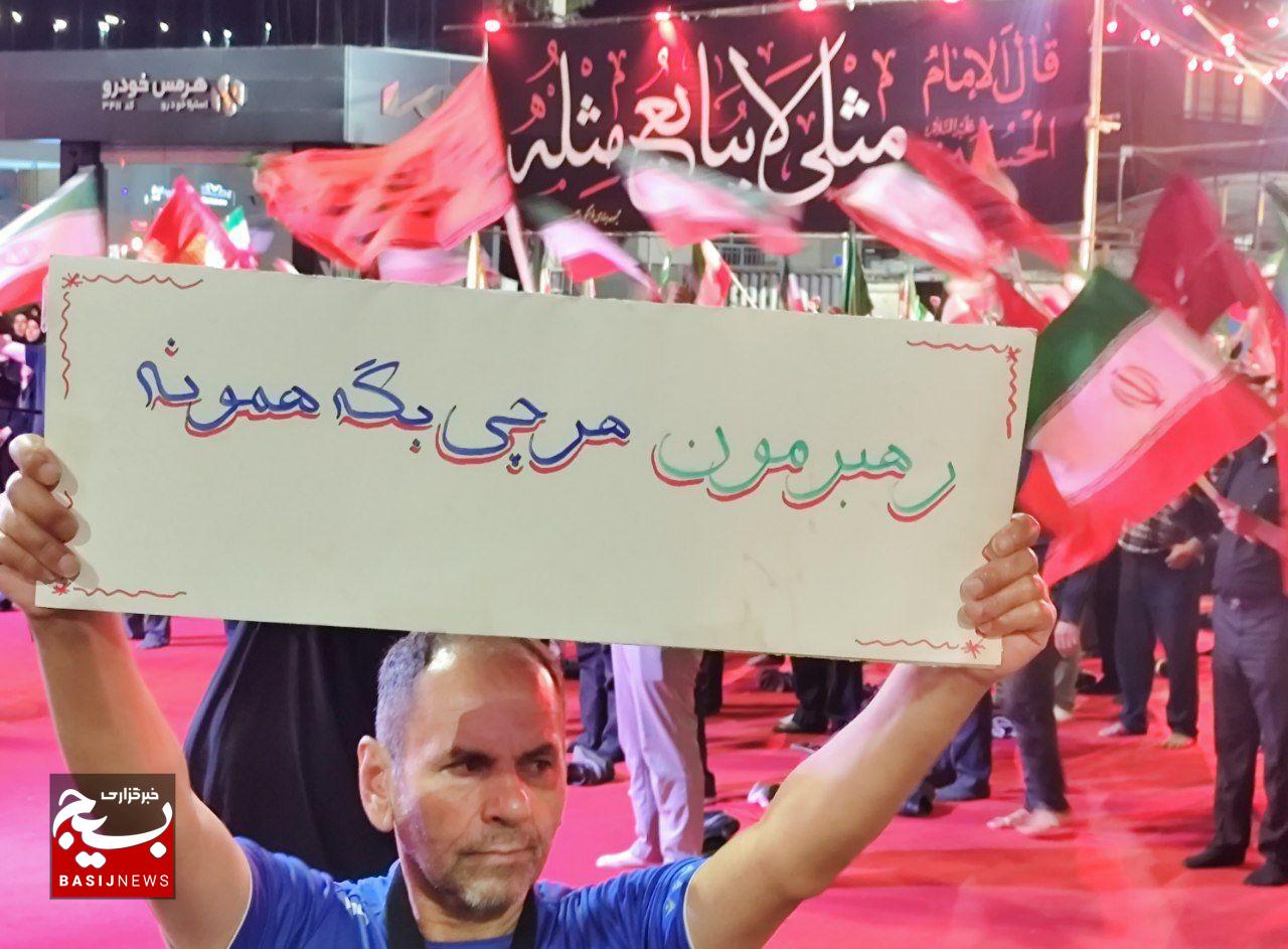 عزاداری مردم کرمان در شانزدهمین شب از ماه محرم