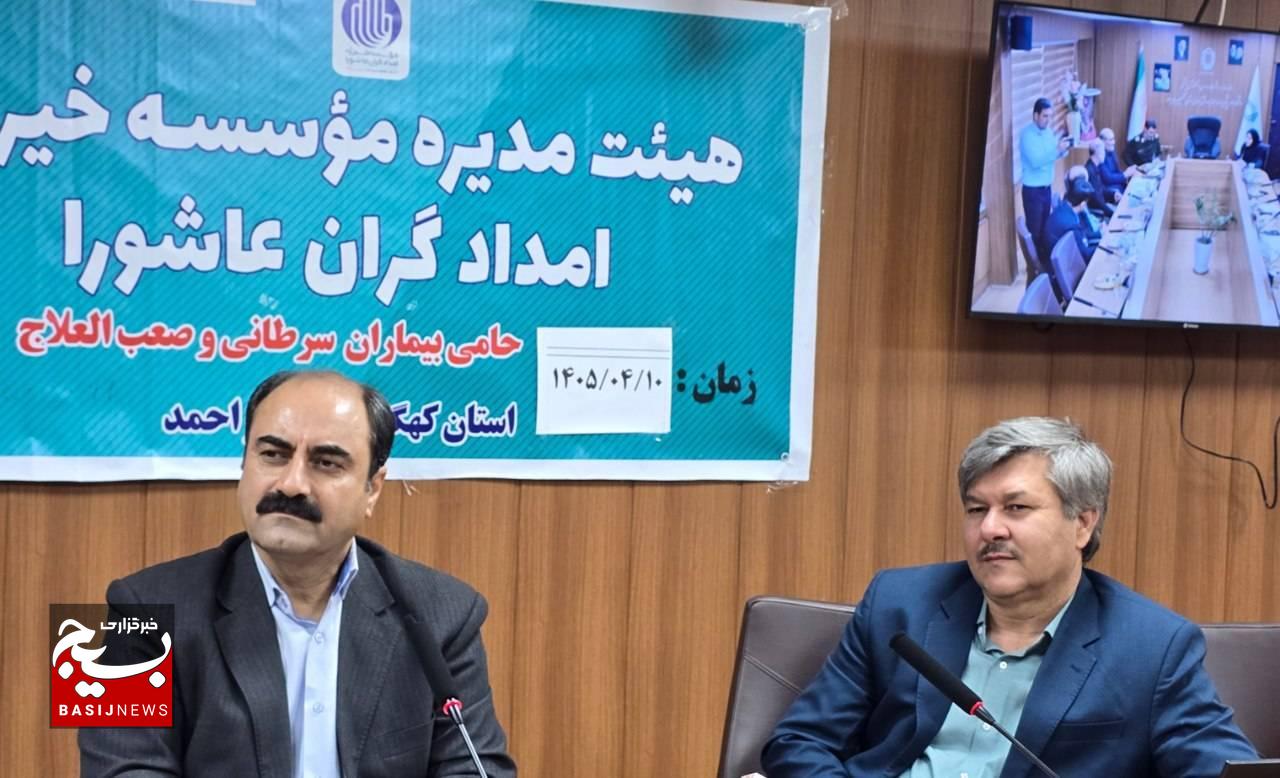 استفاده از ظرفیت دانشگاه علوم پزشکی و سپاه فتح استان برای تقویت مؤسسه خیریه امدادگران عاشورا