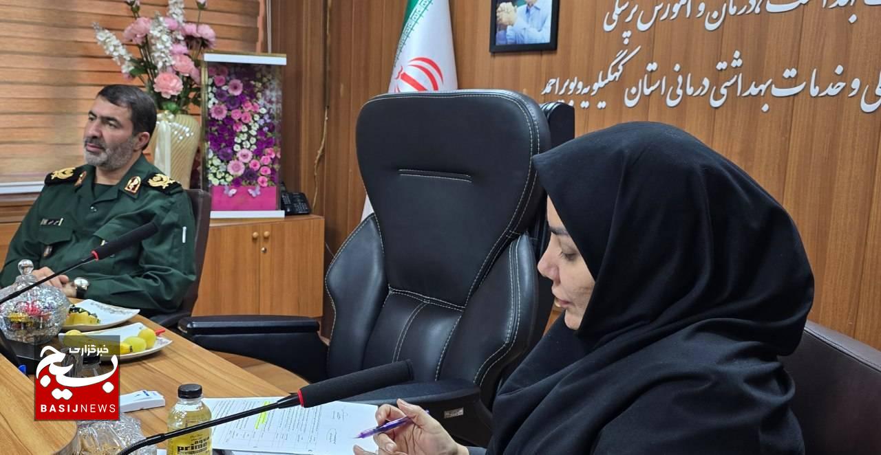 استفاده از ظرفیت دانشگاه علوم پزشکی و سپاه فتح استان برای تقویت مؤسسه خیریه امدادگران عاشورا