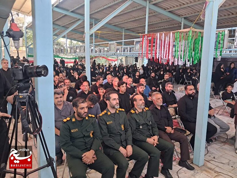 برگزاری اولین سالگرد شهید غلامرضا سوری، در شهرستان فردیس