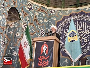 امام جمعه شاهرود: مردم با حضور در آیین تشییع رهبر شهید، حماسه تاریخی خلق کنند/ میدان دیپلماسی دنباله میدان مقاومت است