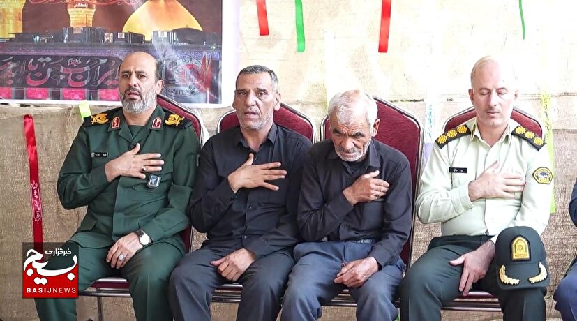 نخستین سالگرد شهید سردار رمضانعلی چوبداری، با حضور فرمانده سپاه استان البرز برگزار شد