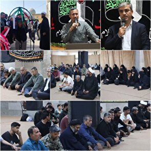 بدرقه باشکوه مردم بندرخمیر برای حضور در آیین تشییع رهبر شهید انقلاب