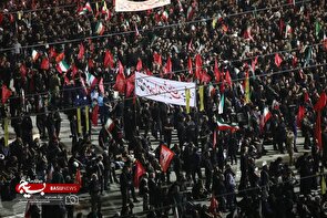 تصاویر اختصاصی بسیج از وداع با پیکر مطهر قائد شهید امت (بخش پنجم)