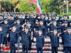 رزمایش نوجوانان خراسانی برای میزبانی از زائران آقای شهید ایران برگزار شد