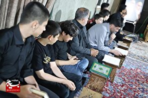 برگزاری محفل قرآنی و مراسم عزاداری دهه دوم محرم در بهار