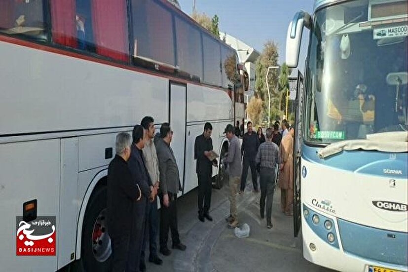 اعزام ۱۰۳ نفر از جامعه کار و تولید استان سیستان وبلوچستان به مراسم تشییع پیکر مطهر رهبر شهید