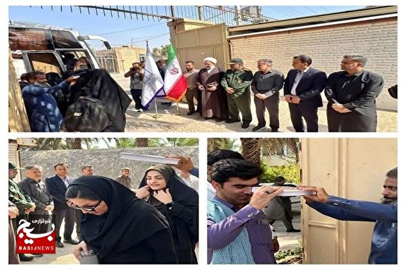 اعزام کاروان‌ زیارتی دانشگاه علوم پزشکی ایرانشهر و جمعی از کارکنان ادارات این شهرستان به مشهد مقدس