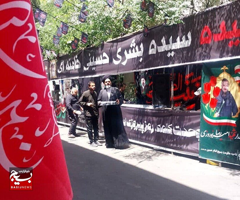 استقرار اسکان و موکب‌های خدمت‌رسانی در مسیر زائران «قائد شهید امت»
