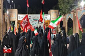 خروش «باید برخاست» در میعادگاه شهدای صالح‌آباد+تصاویر