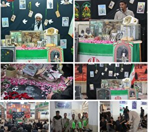 مراسم گرامیداشت شهید مصطفی ارکاک دربیکای رودان برگزارشد