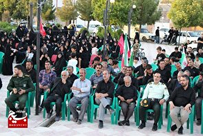 برگزاری مراسم یادبود رهبر شهید در شیرین‌سو