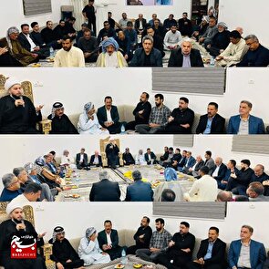 برگزاری مراسم سوگواری و پاسداشت قائد امت در روستای «گبیر ۳»