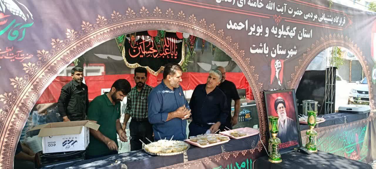 گزارشی از خدمات موکب امام حسن مجتبی (ع) شهرستان باشت در مشهد مقدس