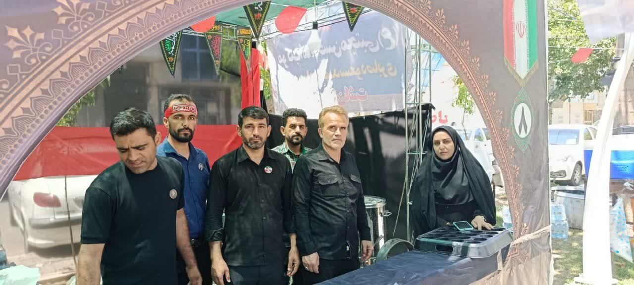 گزارشی از خدمات موکب امام حسن مجتبی (ع) شهرستان باشت در مشهد مقدس