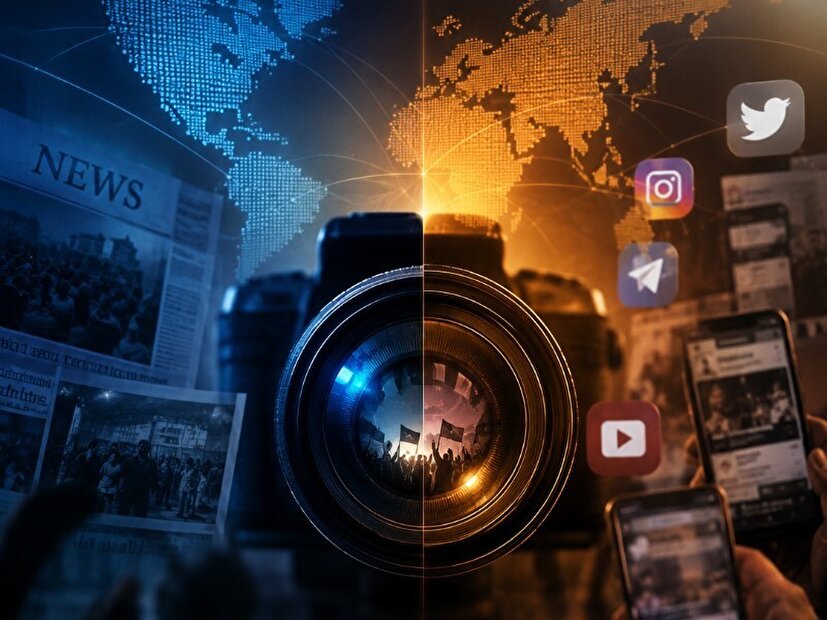 بررسی روایت رسانه‌ها در عصر جنگ رسانه‌ای