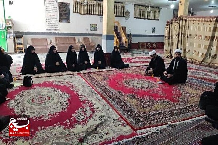 نظارت میدانی بر حلقات صالحین حوزه شهیده سکینه حسن‌ آبادی
