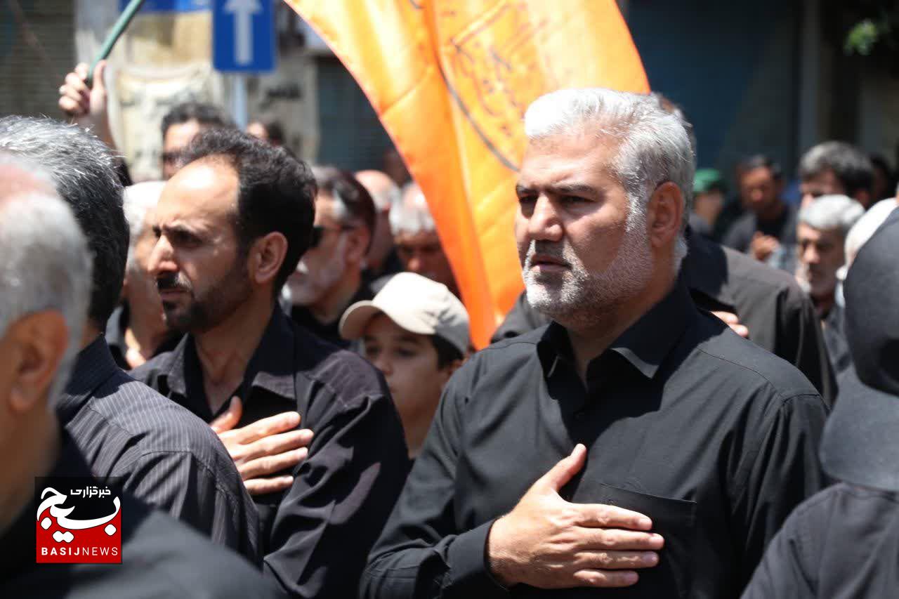 برگزاری دسته عزاداری هیئت رزمندگان اسلام