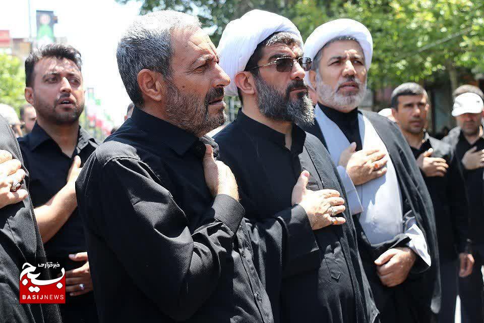 برگزاری دسته عزاداری هیئت رزمندگان اسلام