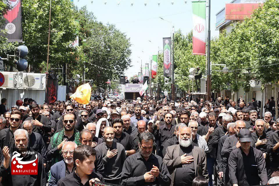 برگزاری دسته عزاداری هیئت رزمندگان اسلام