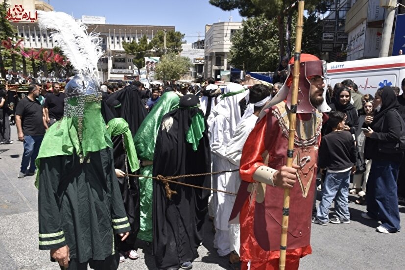ایلام رنگ و بوی عاشورا گرفت