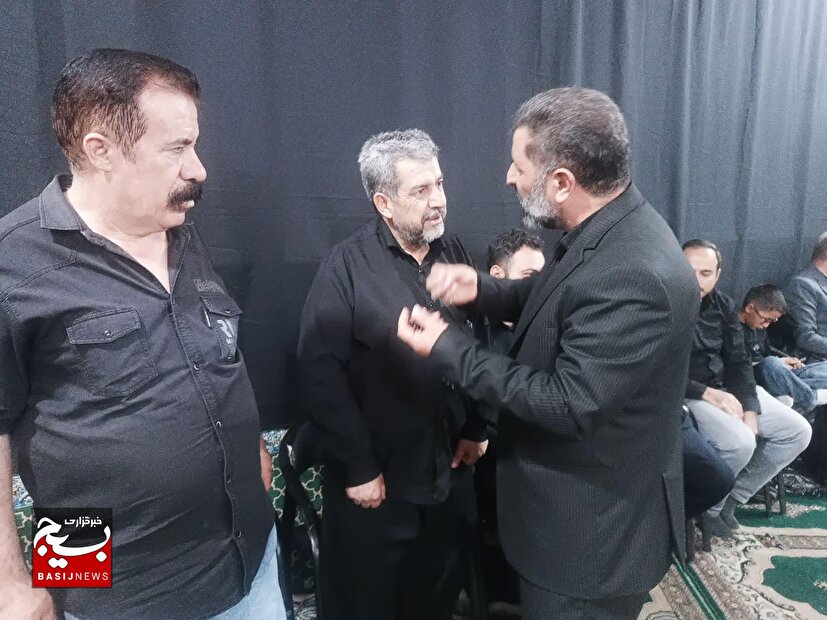 مراسم نخستین سالگرد شهادت شهید اقتدار بسیج «علی طهماسبی»