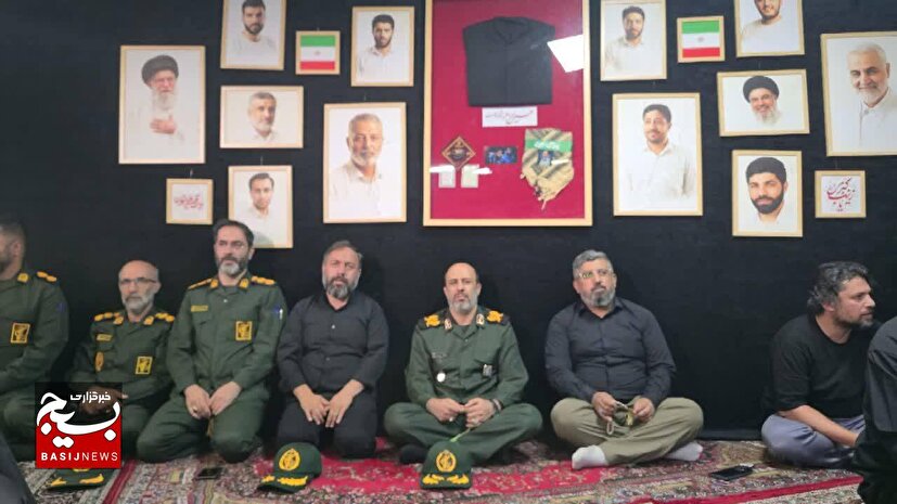 برگزاری آیین نخستین سالگرد شهادت پاسدار میثم معمر