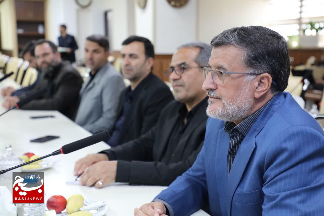 فرمانده و مسئول نمایندگی ولی فقیه در سپاه ثارالله استان کرمان با رئیس کل دادگستری استان دیدار کردند