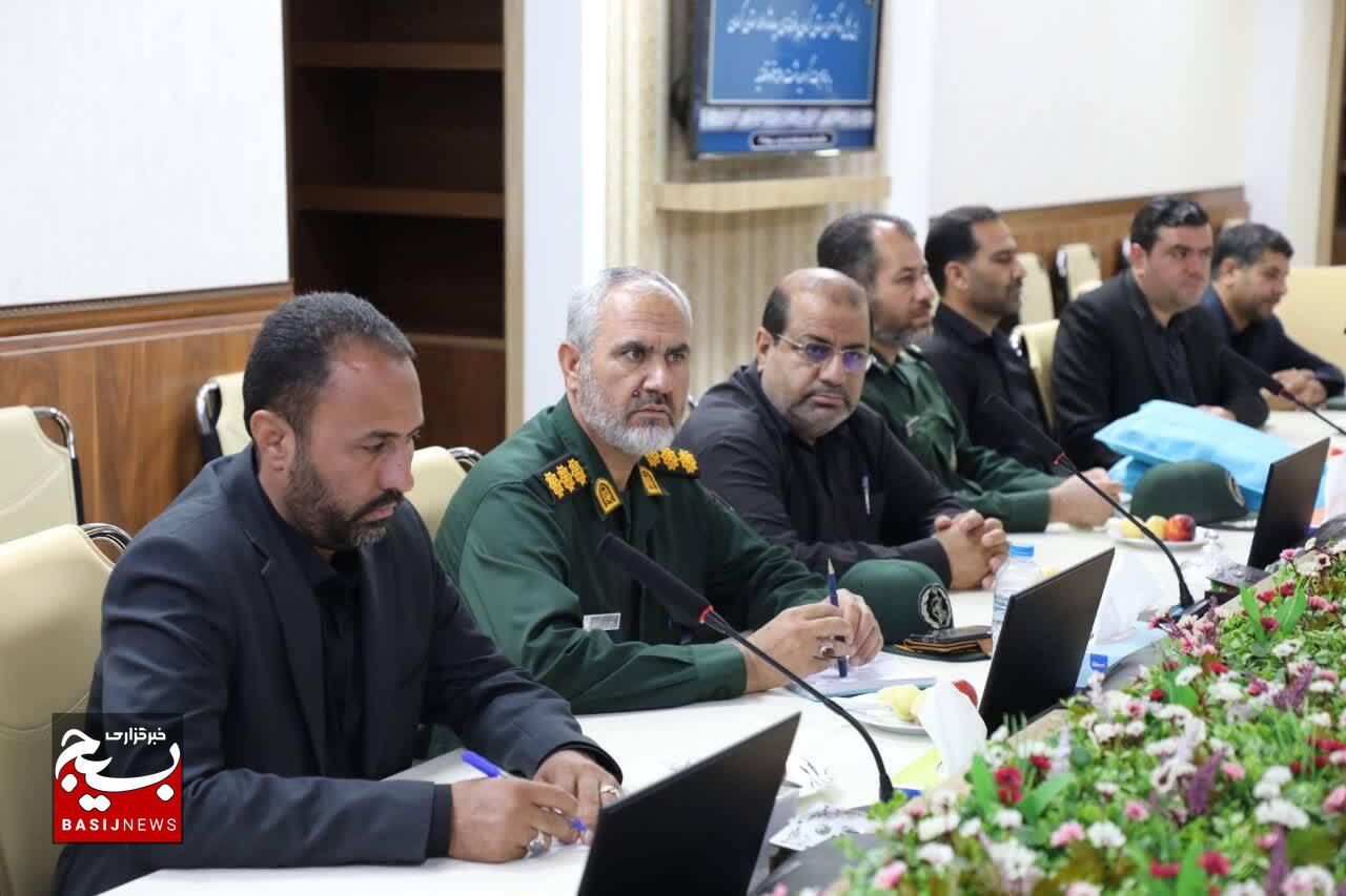 فرمانده و مسئول نمایندگی ولی فقیه در سپاه ثارالله استان کرمان با رئیس کل دادگستری استان دیدار کردند