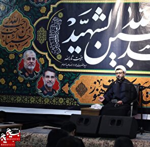 تبیین چهار رکن حکمرانی نبوی؛ نقشه راه ساخت تمدن نوین اسلامی در مراسم هیئت ثارالله